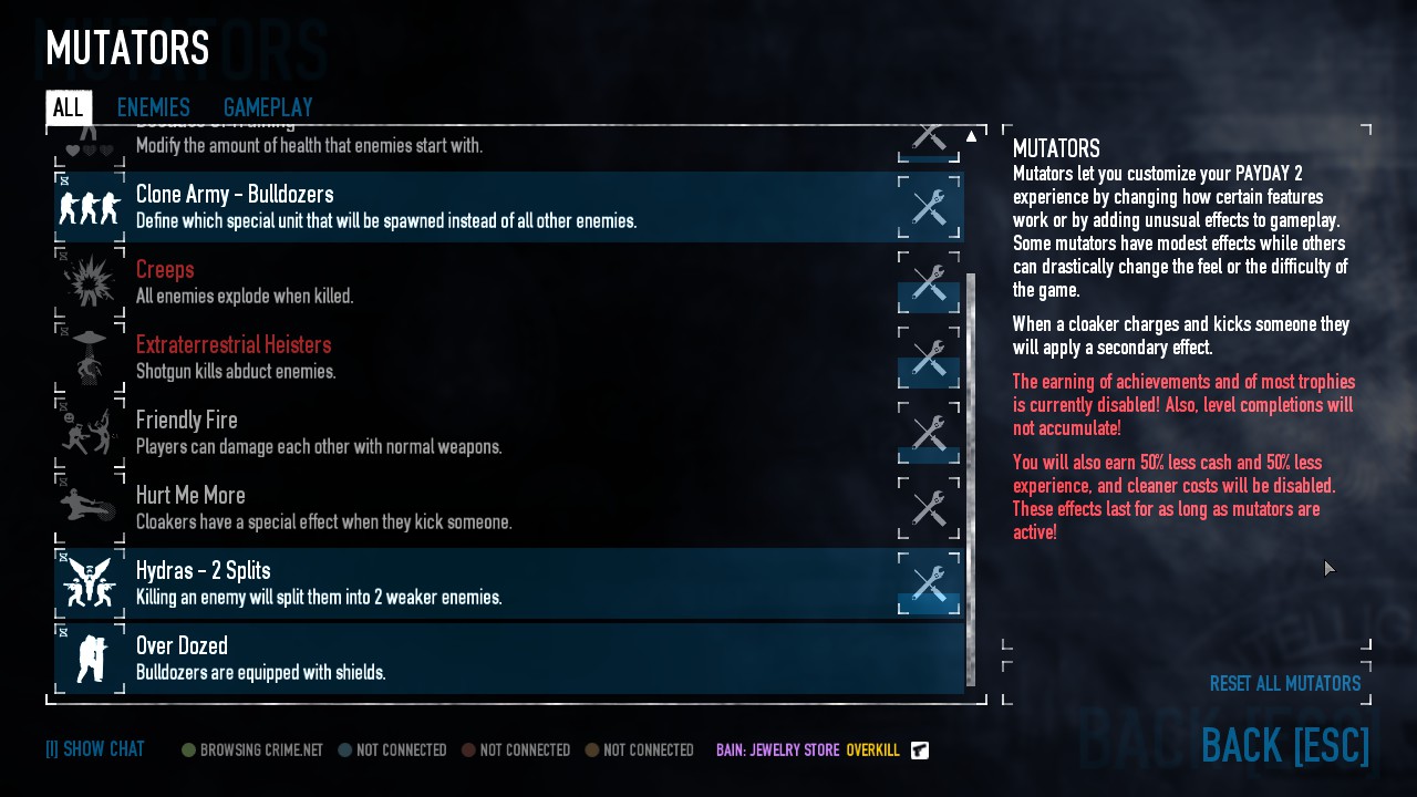 Mutated lobbies are now indicated with purple contract text